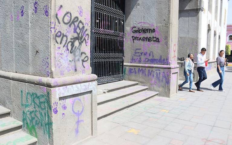 Gastará Congreso del Estado $250 mil por daños de marcha del #8M