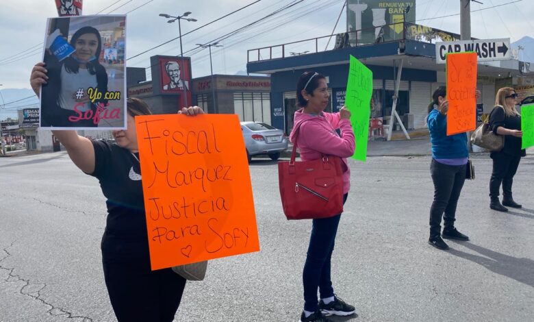 Exige familia de Sofía justicia con bloqueo