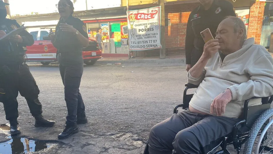 Encuentran a adulto mayor abandonado en la colonia Independencia en Monterrey