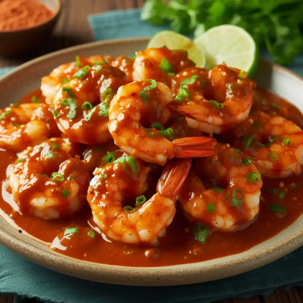 Camarones enchipotlados, receta fácil y deliciosa