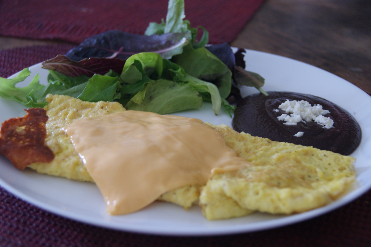 OMELETTE DE DOBLE QUESO