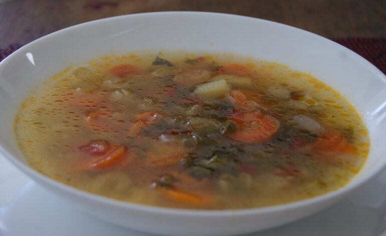 SOPA DE VERDURAS