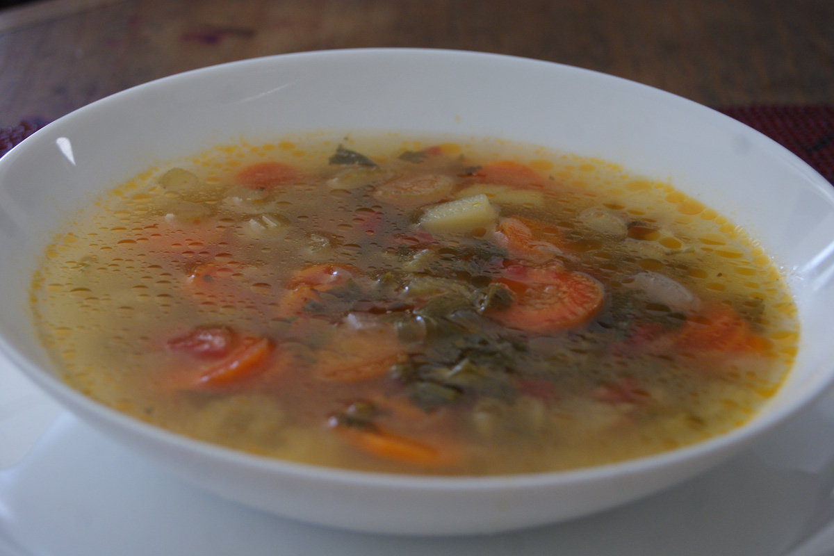 SOPA DE VERDURAS