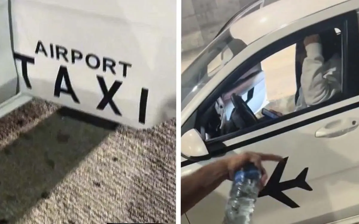 Taxista cobra 1000 dolares a un extranjero canadiense: Logró recuperar su dinero