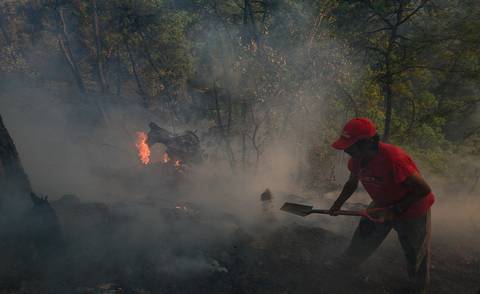 Encuentras cuerpo calcinado en Valle de Bravo